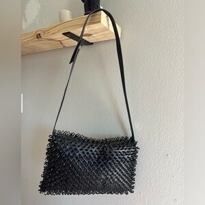 SIMON MILLER Black Leather Purse